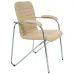 Стілець AMF Rumba Хром Софт Неаполь N-17 88x61x60 см Бежевий (222760)