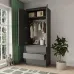 Шафа розпашна Mebel Star Нео 80х50х210 см Антрацит (MBS-1117)