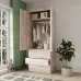 Шафа розпашна Mebel Star Нео 80х50х210 см Аляска сірий (MBS-1119) Шафа розпашна Mebel Star Нео 80х50х210 см Аляска сірий (MBS-1119)