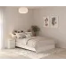 Кровать двуспальная Mebel Star Нео 160х200 см Аляска белый (MBS-1130)