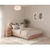 Кровать двуспальная Mebel Star Нео 160х200 см Дуб сонома (MBS-1133)