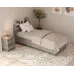 Кровать односпальная Mebel Star Нео 90х200 см Бетон (MBS-1142) Кровать односпальная Mebel Star Нео 90х200 см Бетон (MBS-1142)