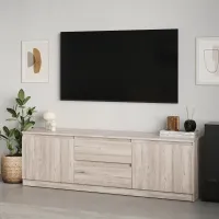 Тумба під телевізор Mebel Star Нео 150х43х53 см Аляска сірий (MBS-1255) Тумба під телевізор Mebel Star Нео 150х43х53 см Аляска сірий (MBS-1255)