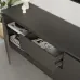 Тумба под телевизор Mebel Star Нео 150х43х53 см Антрацит (MBS-1258)