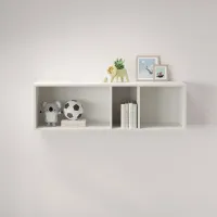 Полиця настінна Mebel Star Лілу 110х27х34 см Аляска білий (MBS-1307) Полиця настінна Mebel Star Лілу 110х27х34 см Аляска білий (MBS-1307)