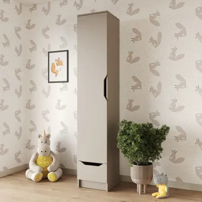 Шафа-пенал Mebel Star Лилу 40x40x210 см Кашемир (MBS-1312)