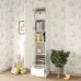 Шафа-пенал Mebel Star Лилу 40x40x210 см Аляска белый (MBS-1313)