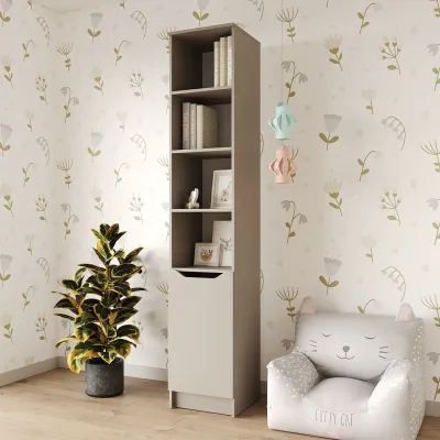 Шафа-пенал Mebel Star Лилу 40x40x210 см Кашемир (MBS-1314)