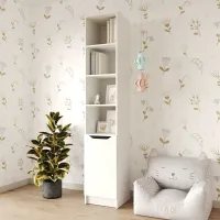 Шафа-пенал Mebel Star Лилу 40x40x210 см Аляска белый (MBS-1315)