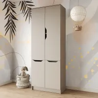 Шафа розпашна Mebel Star Лилу 80х40х210 см Кашемір (MBS-1318)