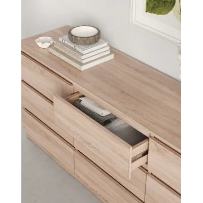 Комод Mebel Star 120х45х99 см Дуб тахо (MBS-1041) Комод Mebel Star 120х45х99 см Дуб тахо (MBS-1041)