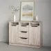 Комод Mebel Star 120х45х99 см Дуб молочний (MBS-1045)