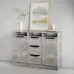 Комод Mebel Star 120х45х99 см Антрацит (MBS-1438)