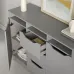 Комод Mebel Star 1200 Лілу 121х40х89 см Аляска сірий (MBS-1330)