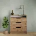 Комод Mebel Star 80х45х80 см Венге темный (MBS-1036) Комод Mebel Star 80х45х80 см Венге темный (MBS-1036)
