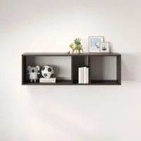 Полиця настінна Mebel Star Лілу 110х27х34 см Дуб рістрето (MBS-1365)