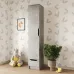 Шафа-пенал Mebel Star Лилу 40x40x210 см Бетон (MBS-1387)