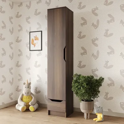 Шафа-пенал Mebel Star Лилу 40x40x210 см Дуб янтарный (MBS-1388)
