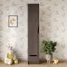 Шафа-пенал Mebel Star Лилу 40x40x210 см Дуб ристрето (MBS-1389)