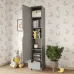 Шафа-пенал Mebel Star Лилу 40x40x210 см Серая мышка (MBS-1390) Шафа-пенал Mebel Star Лилу 40x40x210 см Серая мышка (MBS-1390)