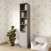 Шафа-пенал Mebel Star Лилу 40x40x210 см Серая мышка (MBS-1398)