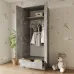 Шкаф распашной Mebel Star Лилу 80х50х210 см Бетон (MBS-1403)