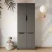 Шафа розпашна Mebel Star Лилу 80х40х210 см Антрацит (MBS-1410) Шафа розпашна Mebel Star Лилу 80х40х210 см Антрацит (MBS-1410)