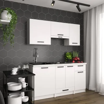 Кухня модульная Mebel Star Nika 1.6 м Аляска белый (MBS-1451) Кухня модульная Mebel Star Nika 1.6 м Аляска белый (MBS-1451)