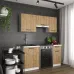 Кухня модульна Mebel Star Nika 1.6 м Дуб тахо (MBS-1456)