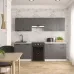 Кухня модульна Mebel Star Nika 2.4 м Антрацит (MBS-1467)