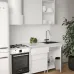Кухня модульна Mebel Star Еко 1.2 м Аляска білий (MBS-1801)