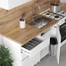 Кухня модульная Mebel Star Эко 1.6 м Аляска белый (MBS-1803) Кухня модульная Mebel Star Эко 1.6 м Аляска белый (MBS-1803)