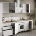 Кухня модульная Mebel Star Эко 2 м Аляска белый (MBS-1805)