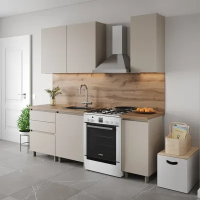 Кухня модульная Mebel Star Эко 1.6 м Кашемир (MBS-1807) Кухня модульная Mebel Star Эко 1.6 м Кашемир (MBS-1807)