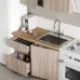 Кухня модульна Mebel Star Еко 2 м Дуб сонома (MBS-1808)