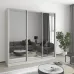Шкаф-купе трехдверный Mebel Star Стандарт AL 210х45х240 см Аляска серый (MBS-1612)