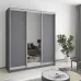 Шкаф-купе трехдверный Mebel Star Уни AL 180х60х240 см Антрацит (MBS-1632)