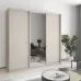 Шафа-купе тридверна Mebel Star Комбо AL 210х45х240 см Кашемір (MBS-1692)