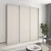 Шафа-купе тридверна Mebel Star Стандарт AL 230х45х240 см Кашемір (MBS-1823)