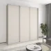 Шафа-купе тридверна Mebel Star Стандарт AL 220х60х240 см Кашемір (MBS-1824)