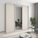 Шафа-купе тридверна Mebel Star Стандарт AL 220х60х240 см Кашемір (MBS-1848)