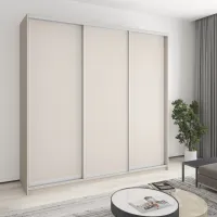 Шкаф-купе трехдверный Mebel Star Комбо AL 240х60х240 см Кашемир (MBS-2070) Шкаф-купе трехдверный Mebel Star Комбо AL 240х60х240 см Кашемир (MBS-2070)