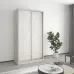 Шкаф-купе двухдверный Mebel Star Стандарт AL 110х60х210 см Аляска серый (MBS-2343)
