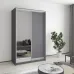 Шафа-купе дводверна Mebel Star Стандарт AL 130х45х210 см Антрацит (MBS-2363)