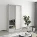 Шкаф-купе двухдверный Mebel Star Стандарт AL 110х60х210 см Аляска серый (MBS-2451)