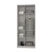 Шафа-купе дводверна Mebel Star Стандарт AL 90х45х210 см Аляска білий (MBS-2458) Шафа-купе дводверна Mebel Star Стандарт AL 90х45х210 см Аляска білий (MBS-2458)