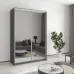 Шкаф-купе двухдверный Mebel Star Стандарт AL 140х60х210 см Антрацит (MBS-2526)