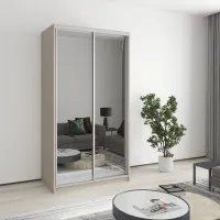 Шкаф-купе двухдверный Mebel Star Стандарт AL 110х60х210 см Кашемир (MBS-2541) Шкаф-купе двухдверный Mebel Star Стандарт AL 110х60х210 см Кашемир (MBS-2541)