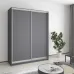 Шкаф-купе двухдверный Mebel Star Комбо AL 160х60х210 см Антрацит (MBS-2703)