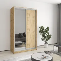 Шкаф-купе двухдверный Mebel Star Уни AL 120х45х210 см Дуб тахо (MBS-3501) Шкаф-купе двухдверный Mebel Star Уни AL 120х45х210 см Дуб тахо (MBS-3501)